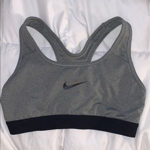 Nike Grey Sports Bra
